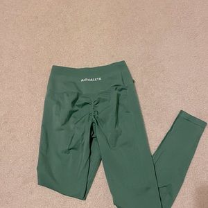 Alphalete Amplify Leggings in Mint Green size Medium